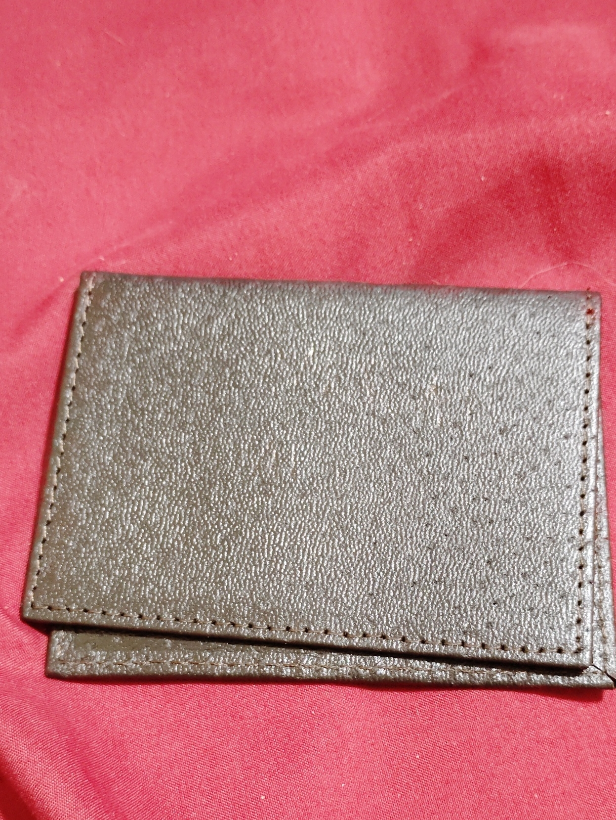 Classic Brown Leather Card Holder